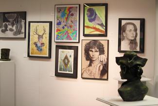 Student 艺术 Exhibit 在ACC 艺术 Gallery